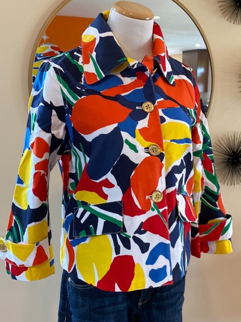 Ralph Lauren Bright Floral Jacket - Picture 9 of 9